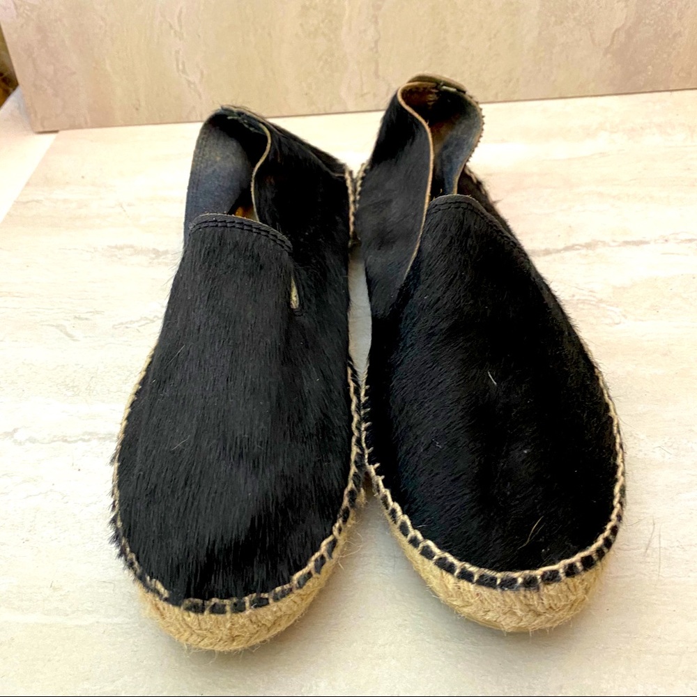 Manebi platform wedge espadrilles.